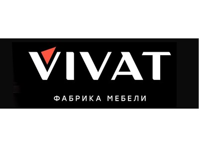 Табличка с люверсами «Фабрика мебели VIVAT» Черный