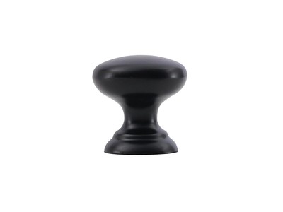 Ручка кнопка мебельная URSULA RC433BL.4 BL Черный матовый